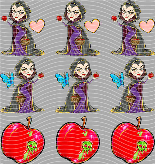Pen sticker-F 1448